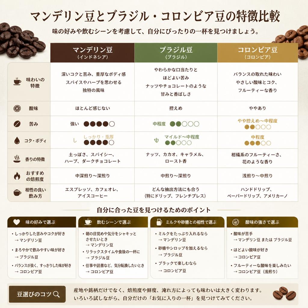 あなたに合う豆は？